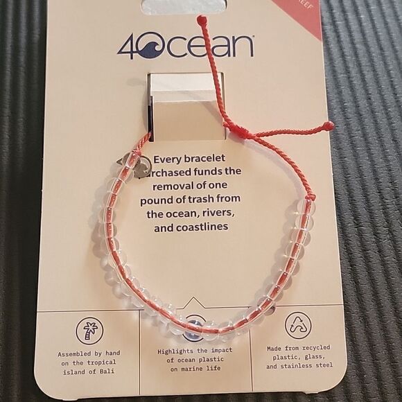 2 for $30.  4Ocean adjustable bracelet - Picture 1 of 5